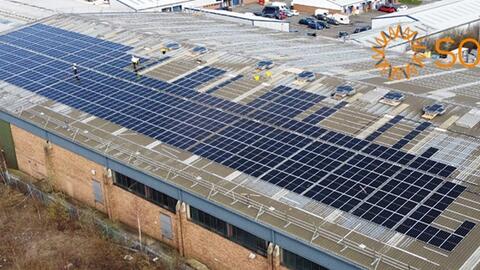 Solis cung cấp hệ thống PV mái nhà quy mô lớn cho doanh nghiệp Anh