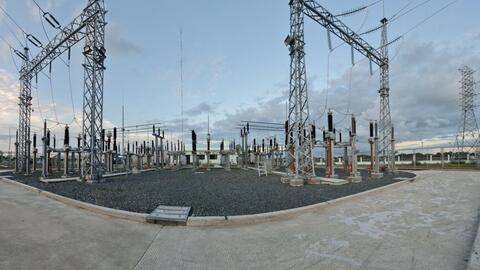 Đóng điện TBA 110kV Nhà máy điện gió Hàn Quốc - Trà Vinh