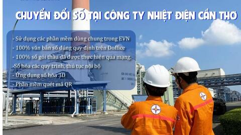 Nhiệt điện Cần Thơ: Hiệu quả từ chuyển đổi số