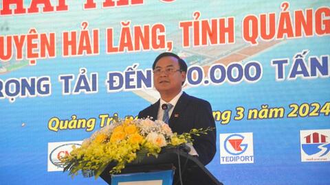 Tái khởi động khu bến cảng Mỹ Thuỷ trị giá 14.234 tỷ đồng
