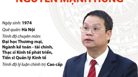 Chân dung tân Chủ tịch UBND tỉnh Thái Bình Nguyễn Mạnh Hùng