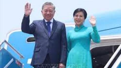 Tổng Bí thư Tô Lâm lên đường thăm cấp nhà nước Kazakhstan, Azerbaijan, Belarus và thăm chính thức Liên bang Nga