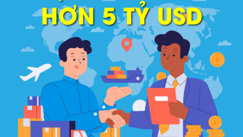 7 mặt hàng xuất khẩu trên 5 tỷ USD trong 4 tháng năm 2025