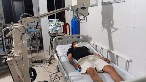 Trung tâm Y tế thị trấn Trường Sa kịp thời cấp cứu ngư dân