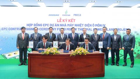 Ký hợp đồng EPC dự án Nhà máy Nhiệt điện Ô Môn 4