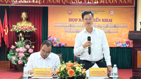 Sắp diễn ra chuỗi chương trình khuyến mại tập trung TP. Hà Nội năm 2025