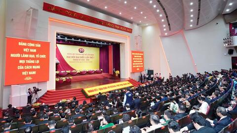 550 đại biểu Đảng bộ Thành phố Hồ Chí Minh lần thứ I nhiệm kỳ 2025-2030 bước vào phiên Đại hội trù bị
