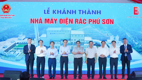 Khánh thành dự án Nhà máy điện rác Phú Sơn