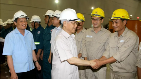 Tổng Bí thư Nguyễn Phú Trọng với ngành Điện Việt Nam
