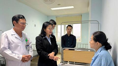 Tình trạng sức khỏe của 7 người bị truy sát trong vụ việc tại Bệnh viện Sản Nhi Nghệ An