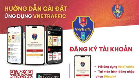 Hà Nội: Hơn 10.000 thí sinh dự sát hạch được hướng dẫn cài đặt ứng dụng VNeTraffic