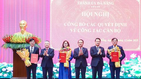 Đà Nẵng bổ nhiệm Chánh Thanh tra thành phố: Kiện toàn tổ chức, đáp ứng yêu cầu nhiệm vụ trong giai đoạn mới