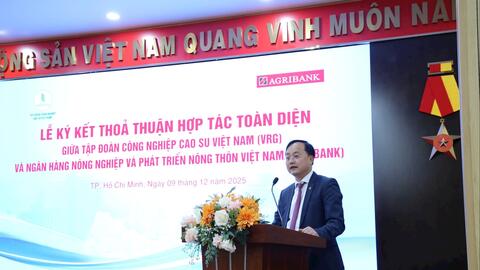 VRG và Agribank ký kết thỏa thuận hợp tác toàn diện: Phát huy sức mạnh cộng hưởng, hướng tới phát triển bền vững