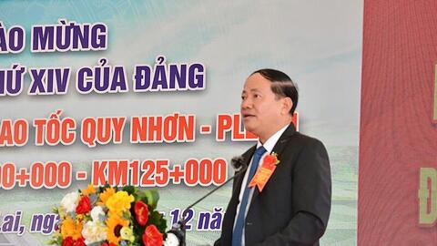 Gia Lai khởi công Dự án thành phần 3 cao tốc Quy Nhơn - Pleiku