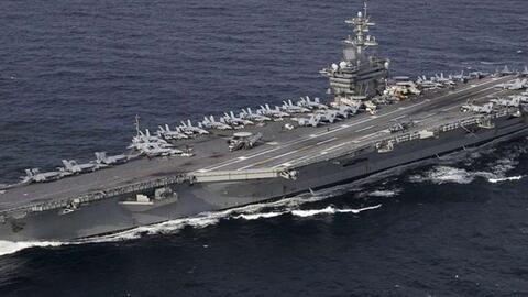 Tàu sân bay Mỹ rời khỏi khu vực gần Iran
