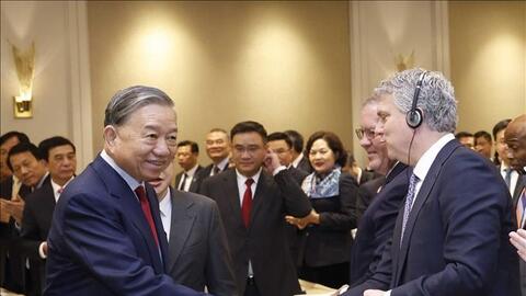 Tổng Bí thư Tô Lâm chứng kiến lễ ký và trao các hợp đồng, thỏa thuận hợp tác của Việt Nam và Hoa Kỳ