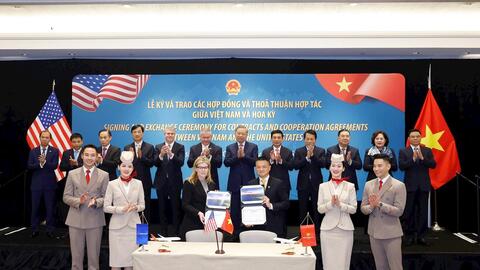 Cú bắt tay trị giá 22,5 tỷ USD với Boeing của Sun PhuQuoc Airways sẽ dành cho dàn tàu bay thân rộng Dreamliner hiện đại nhất