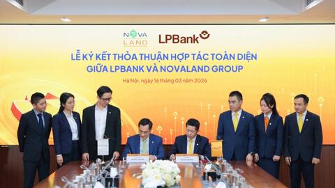 LPbank Và Novaland ký kết thỏa thuận hợp tác toàn diện