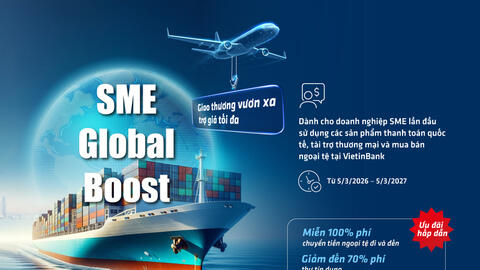 VietinBank tung ưu đãi dành cho doanh nghiệp xuất nhập khẩu vừa và nhỏ