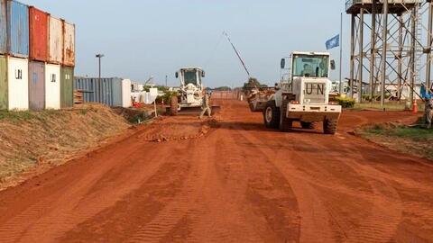 Từ trục đường trọng điểm đến căn cứ UNISFA: Dấu ấn của chiến sĩ mũ nồi xanh Việt Nam