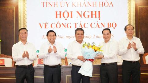 Ông Trần Phong được bầu làm Bí thư Tỉnh ủy Khánh Hòa