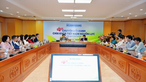 Tín dụng xanh mở đường cho chuyển đổi xanh