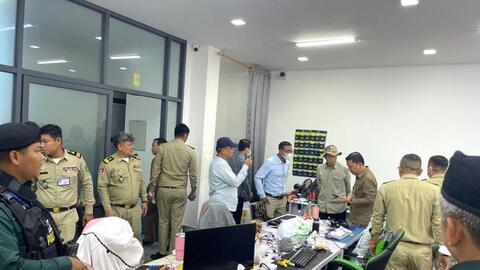 Thượng viện Campuchia thông qua dự luật chống lừa đảo trực tuyến