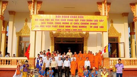 Tết Chôl Chnăm Thmây gắn kết cộng đồng Khmer và khối đại đoàn kết