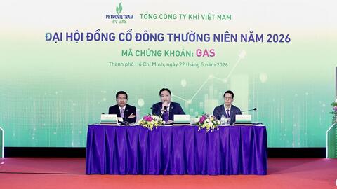 ĐHĐCĐ thường niên 2026: PV GAS đạt kết quả ấn tượng, tự tin dẫn dắt ngành công nghiệp khí