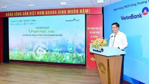 Giảm phát thải: Không chỉ là yêu cầu với doanh nghiệp