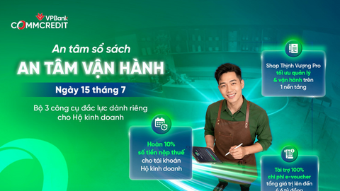 Bộ ba giải pháp của VPBank giúp hộ kinh doanh an tâm vận hành