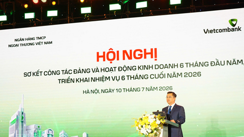 Vietcombank 6 tháng đầu năm 2026: Đồng hành cùng các mục tiêu quốc gia, bồi đắp những động lực tăng trưởng mới