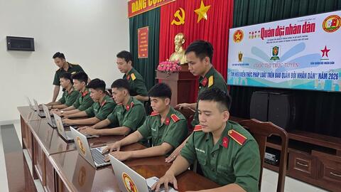 Mỗi kỳ thi - Một bước lan tỏa kiến thức pháp luật