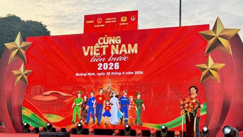 Quảng Ninh: Hơn 31.000 người tham gia chương trình đi bộ 'Cùng Việt Nam tiến bước'
