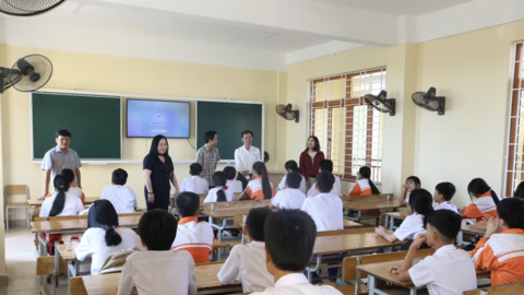 Trụ sở dôi dư ở Quảng Trị 'khoác áo mới', đón 900 học sinh
