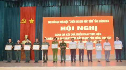 Khánh Hòa đánh giá kết quả thực hiện Chiến dịch 500 ngày đêm