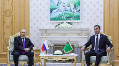 Tổng thống Nga có cuộc gặp song phương với Tổng thống Turkmenistan