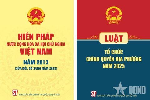 Ấn hành hai cuốn sách về Hiến pháp và Luật Tổ chức chính quyền địa phương