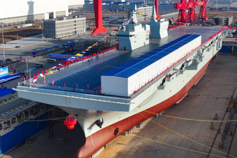 Tàu chiến đổ bộ thế hệ mới của Trung Quốc: Sự kết hợp giữa tàu sân bay và căn cứ UAV