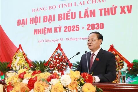 Đồng chí Lê Minh Ngân được bầu giữ chức Bí thư Tỉnh ủy Lai Châu