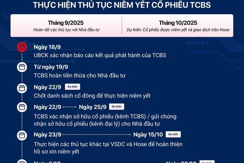 Hút gần nửa tỷ USD vốn ngoại từ IPO, cổ phiếu TCBS dự kiến "chào sàn" HOSE tháng 10