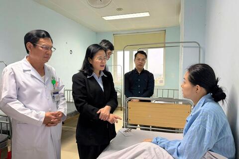 Tình trạng sức khỏe của 7 người bị truy sát trong vụ việc tại Bệnh viện Sản Nhi Nghệ An