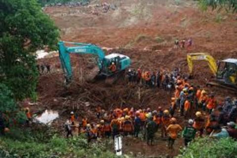Lở đất ở Indonesia: Hàng chục người thiệt mạng và mất tích