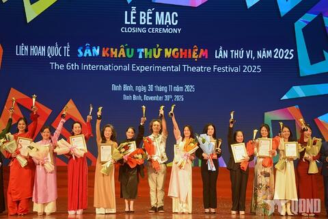 Nhà hát Chèo Quân đội đoạt 5 giải tại Liên hoan quốc tế sân khấu thử nghiệm lần thứ VI