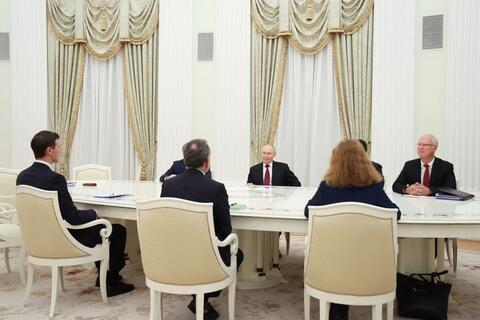 Tổng thống Putin tiếp đặc phái viên Mỹ và con rể của Tổng thống Trump