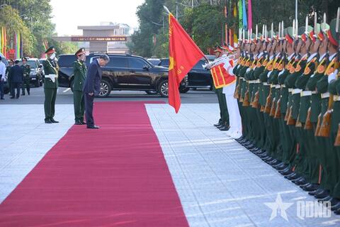 Tổng Bí thư Tô Lâm dự Lễ kỷ niệm 80 năm Ngày truyền thống LLVT Quân khu 9