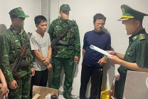 Đồn Biên phòng Hải Vân bắt giữ đối tượng mua bán trái phép chất ma túy
