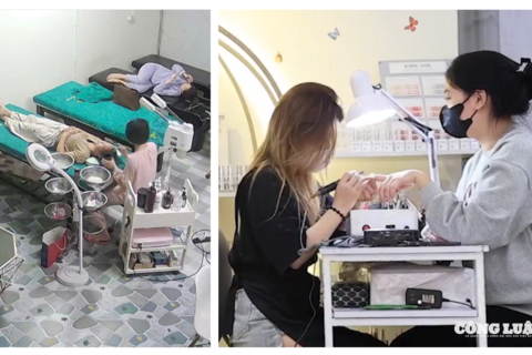 Dịch vụ làm đẹp “chạy hết công suất” ngày cuối cùng của năm Ất Tỵ