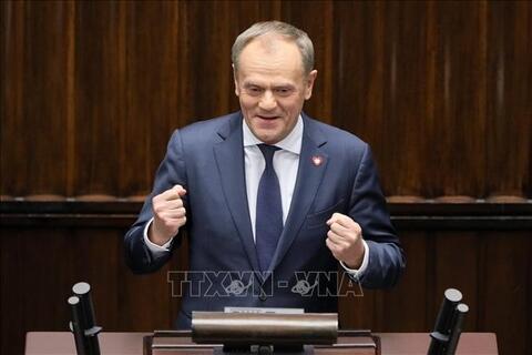 Thủ tướng Ba Lan Donald Tusk tái đắc cử lãnh đạo đảng cầm quyền