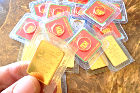 Giá vàng hôm nay (23-3): Sẽ tiếp tục giảm theo đà thế giới?